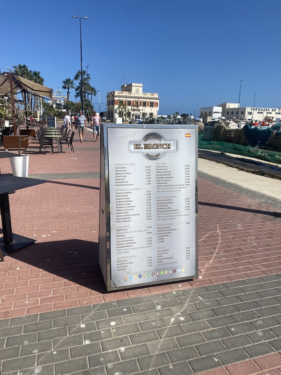 Menu Restaurante El Bronce Santa Pola-7